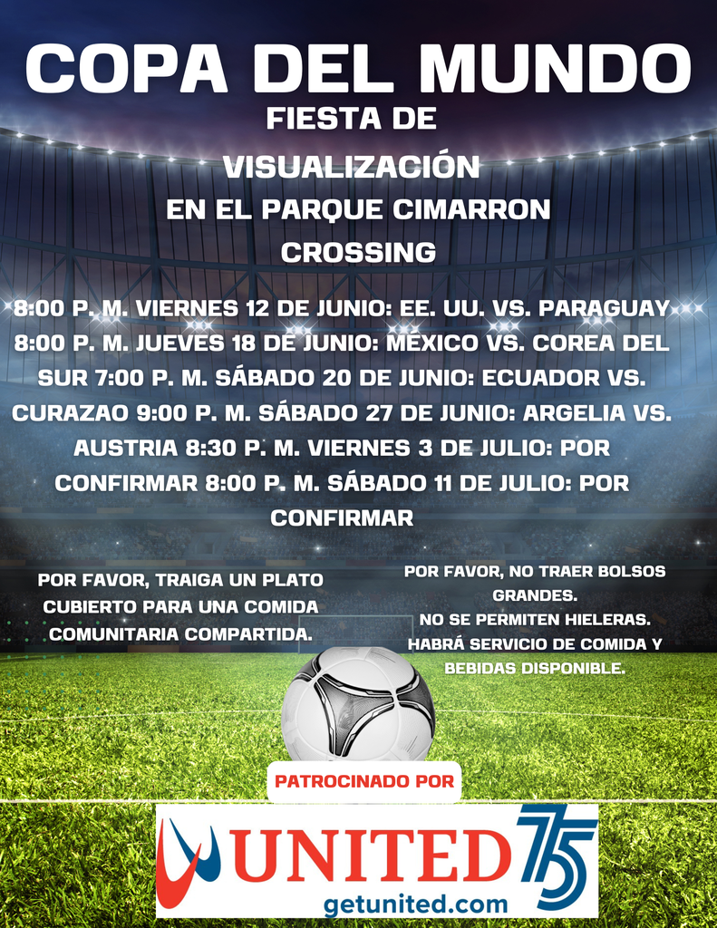 World Cup Watch party