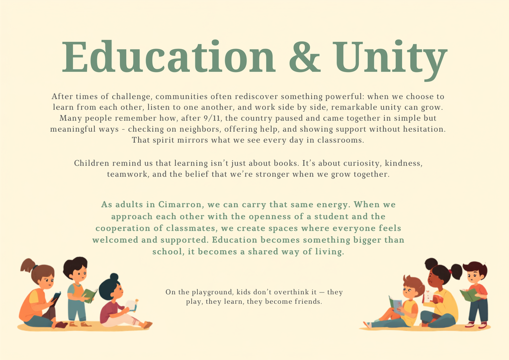 Unity and Education