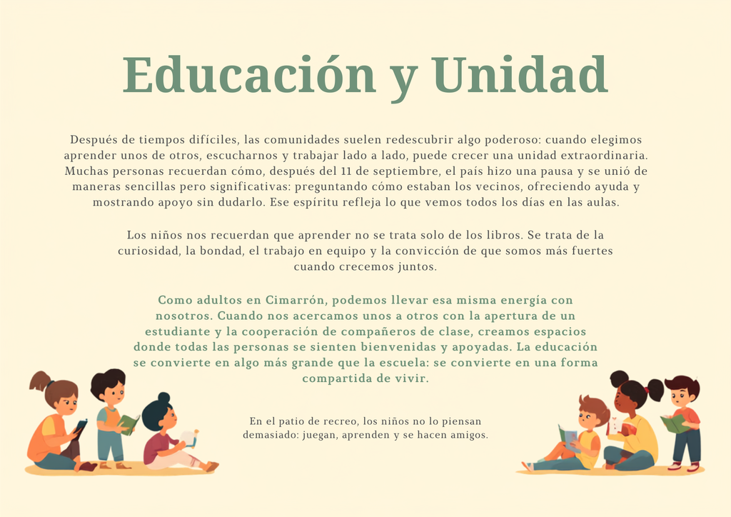 Spanish Education and Unity