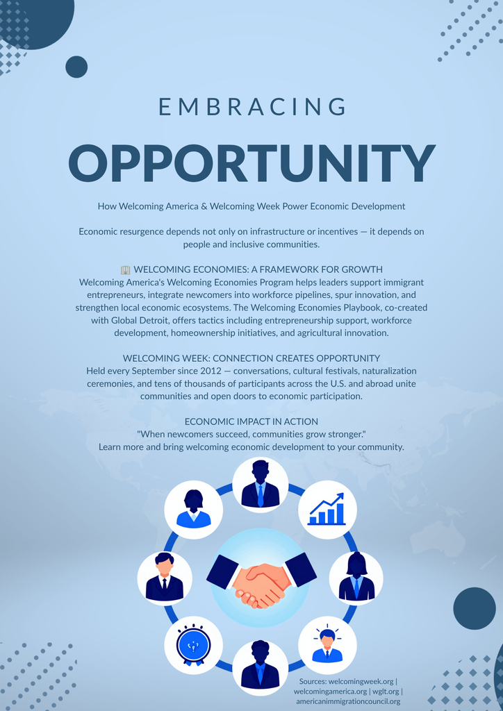 embrace opportunities