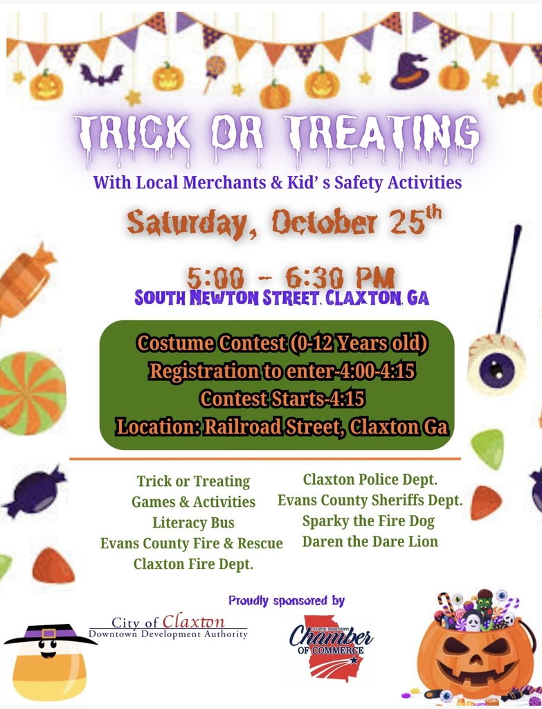Trick or Treat flyer