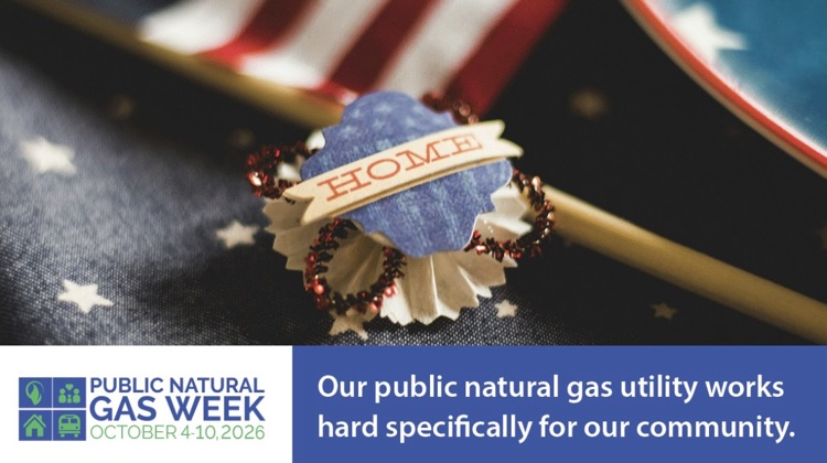 Natural Gas week flyer
