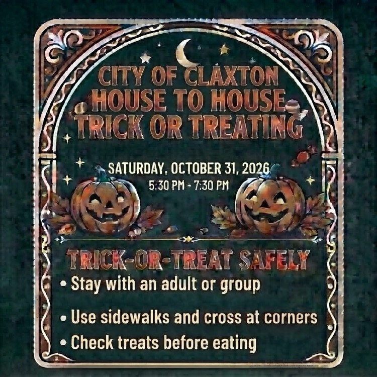 trick or treat flyer