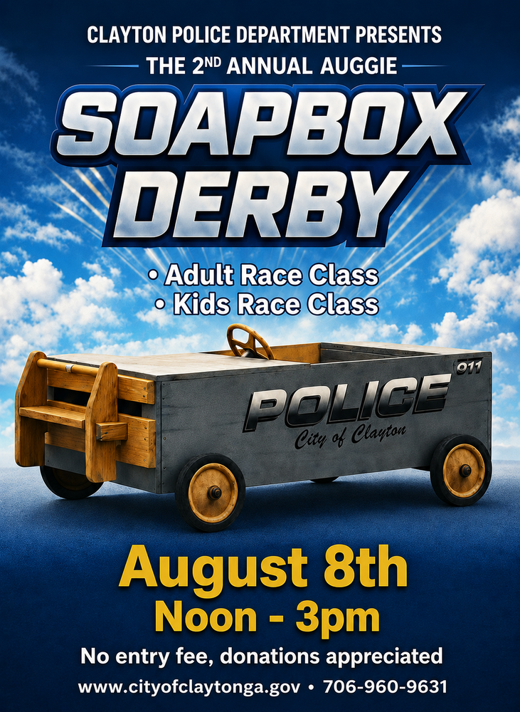2nd annual soapbox derby poster