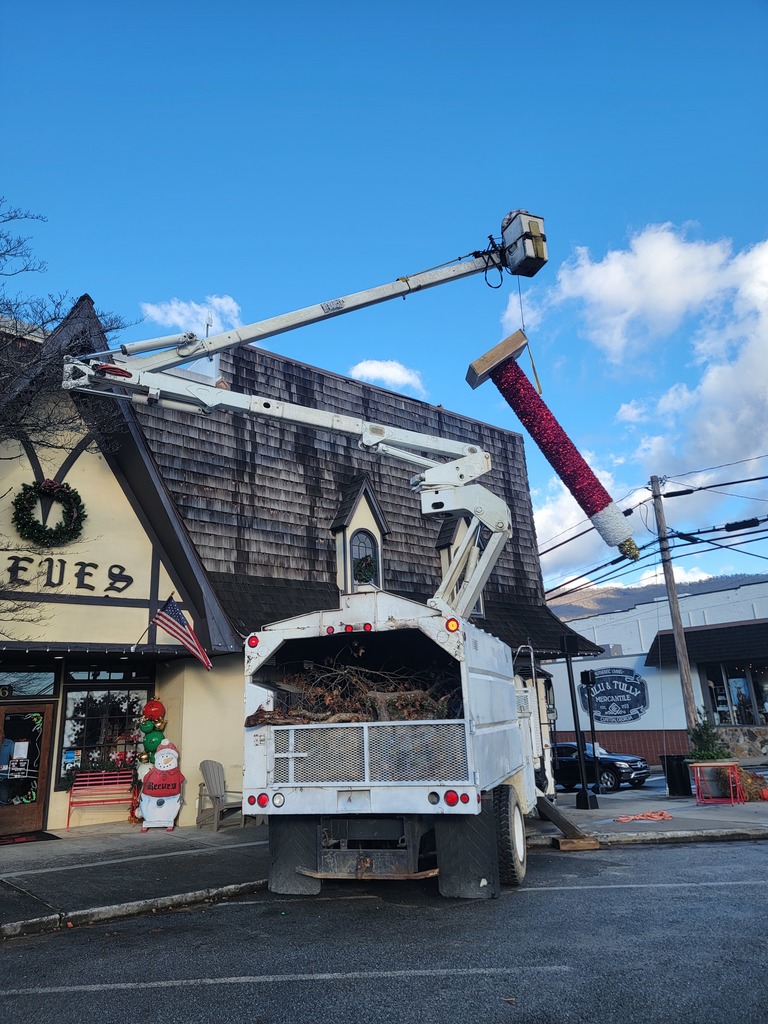 Installation of the candle