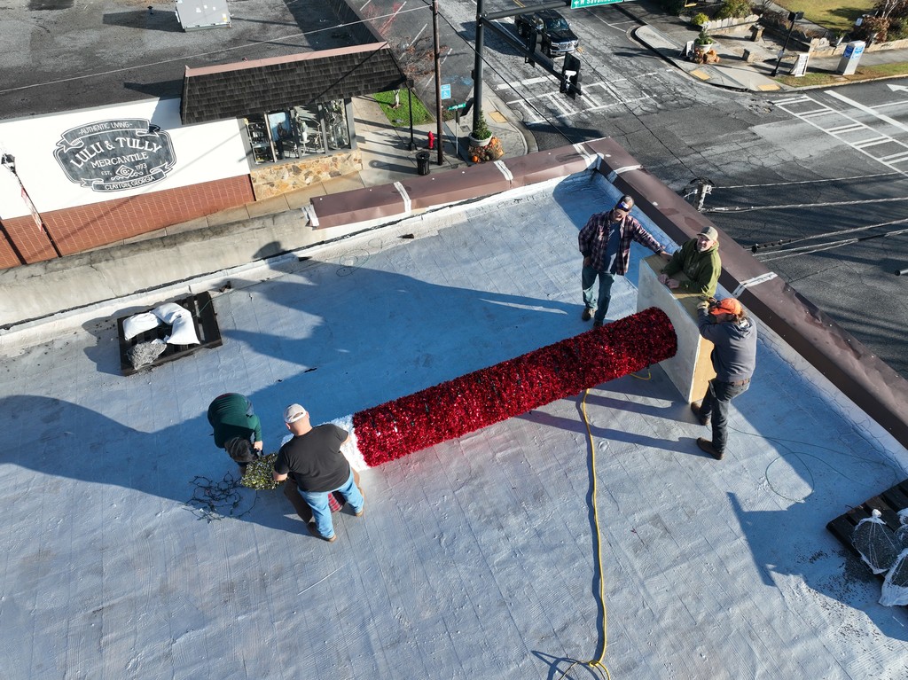 Working on the candle