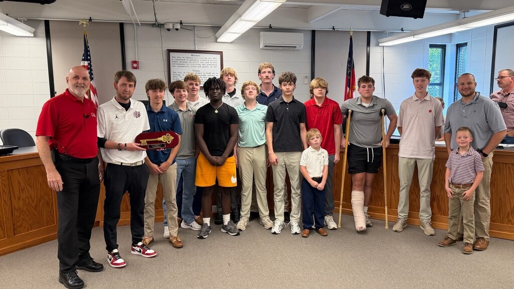Mayor Quilliams and Boys Basketball State Champs