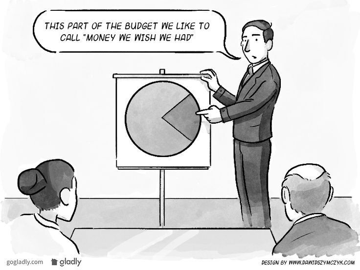 Budget hearing cartoon
