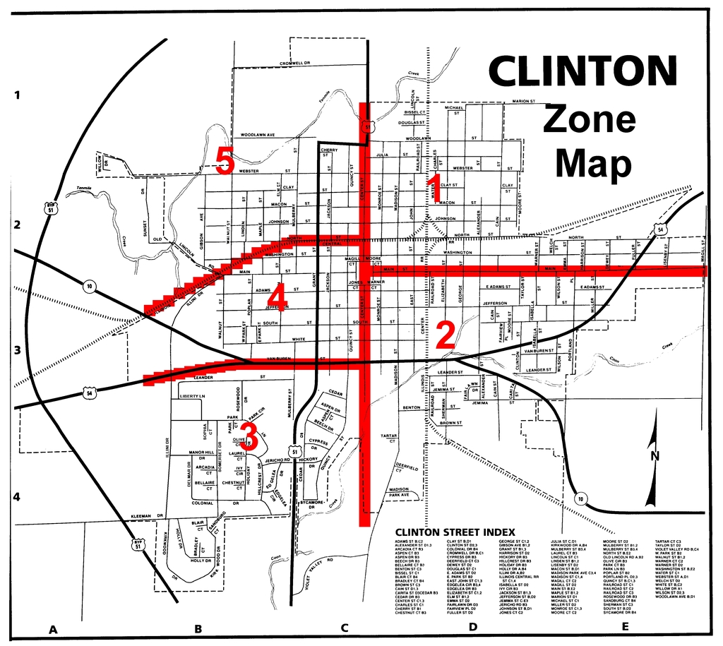 Zone Map