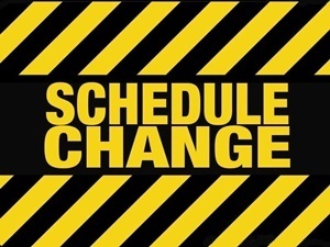 Schedule Change