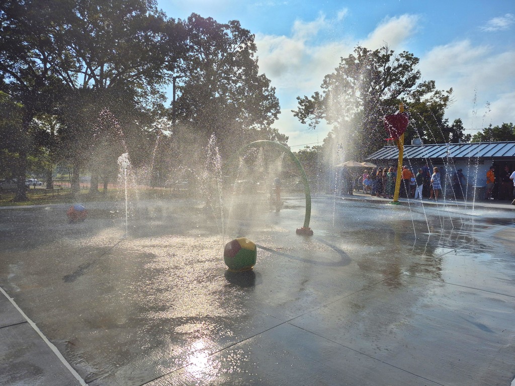 Ribbon cutting at the Clinton Pool! 