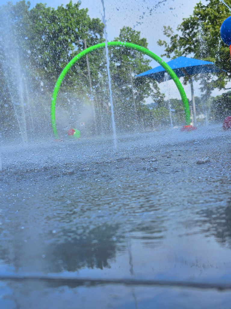 Ribbon cutting at the Clinton Pool! 