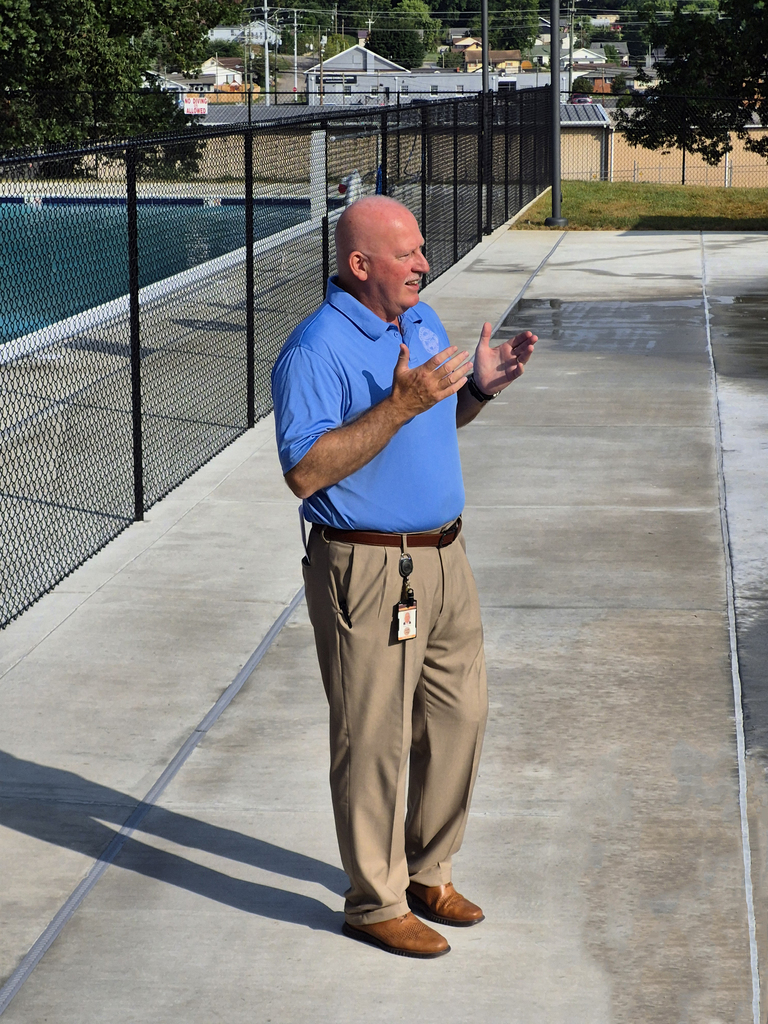  Ribbon cutting at the Clinton Pool! 