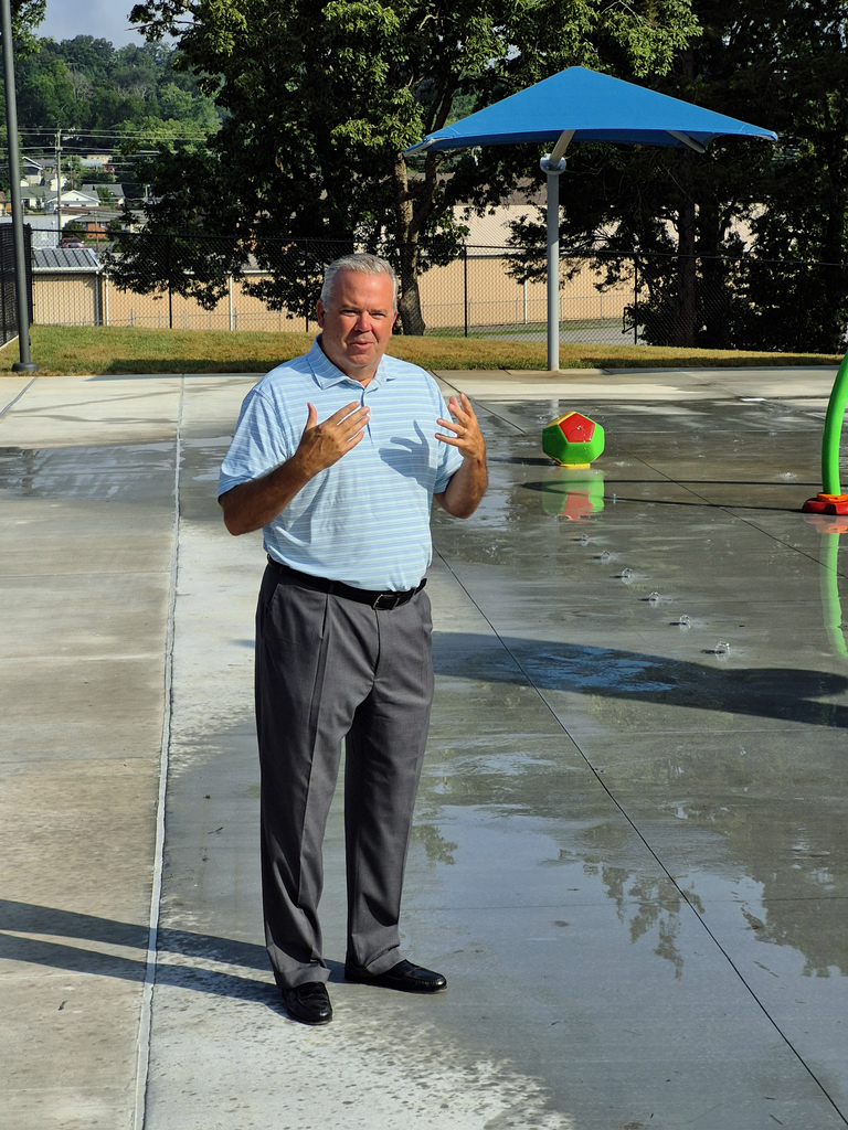  Ribbon cutting at the Clinton Pool! 