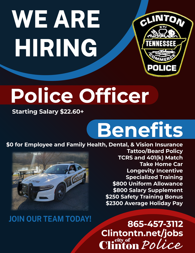 Now Hiring Police Officers