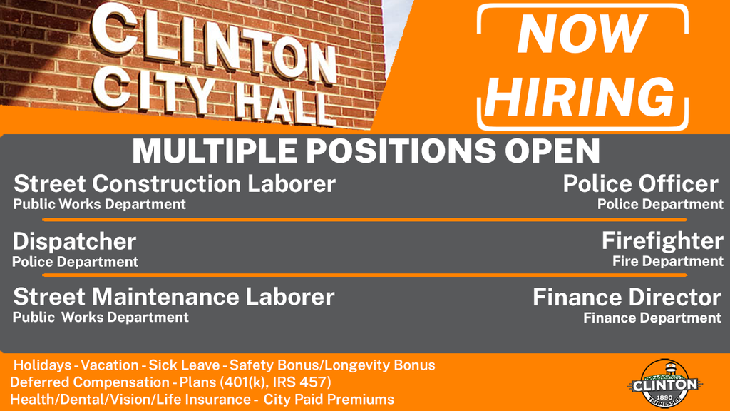 Now Hiring 8/25/25