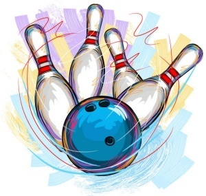 bowling clipart 