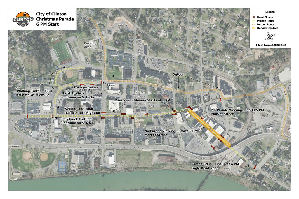 2025 Christmas Parade Route
