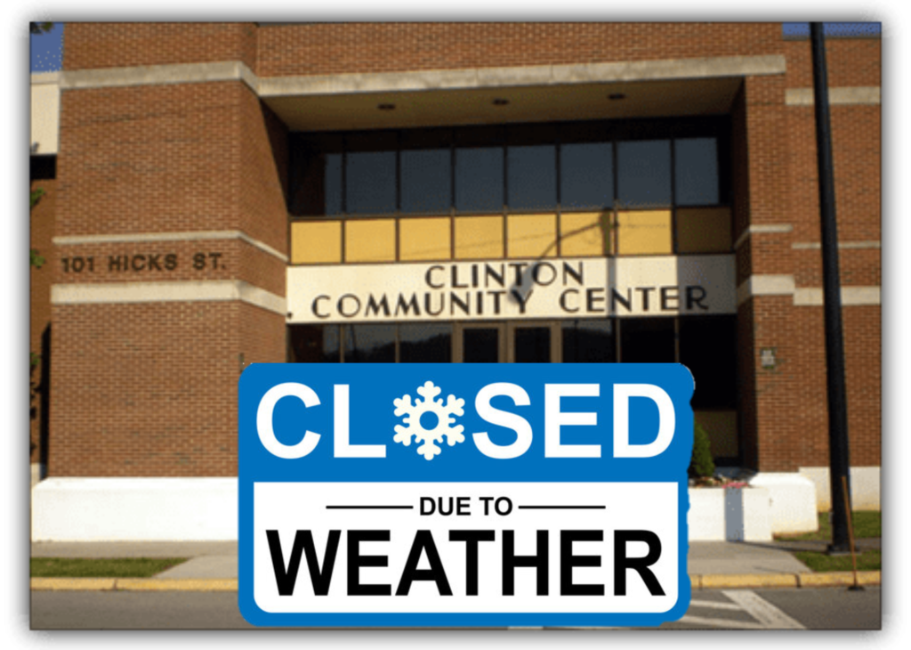 Clinton community center closed