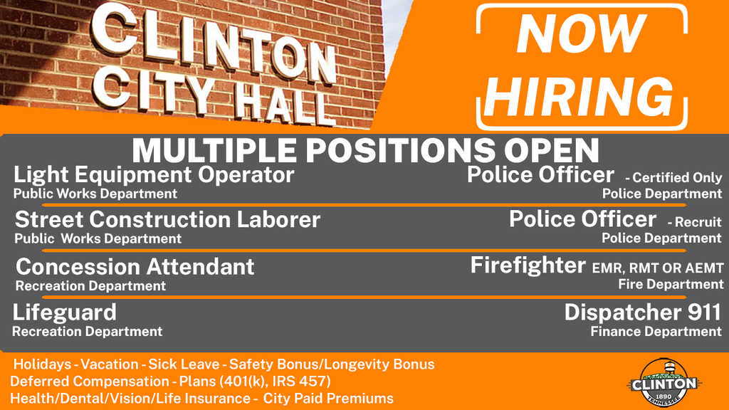 Now Hiring 5/29/26