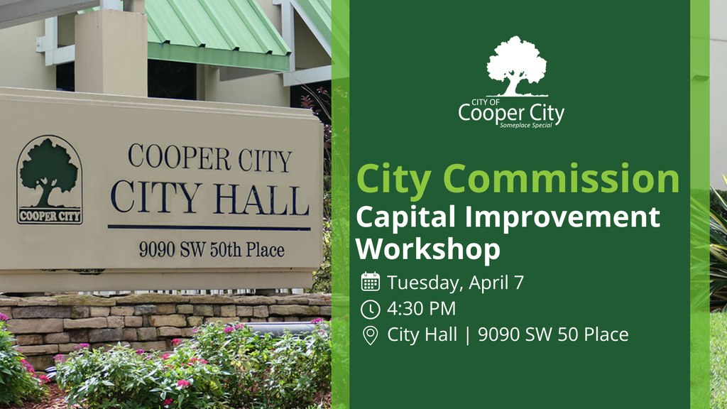 city commission capital improvement workshop