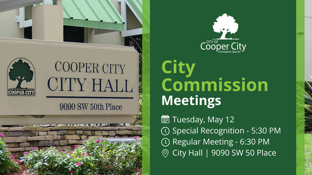 Cooper City City Hall sign