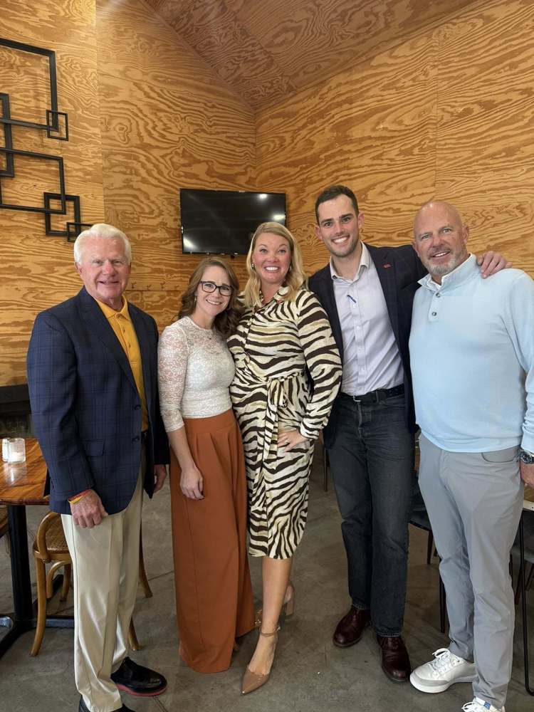 Senator Matt Williams, Jordan Starman, Tara Lea, Huntor Traynor, Todd Bingham