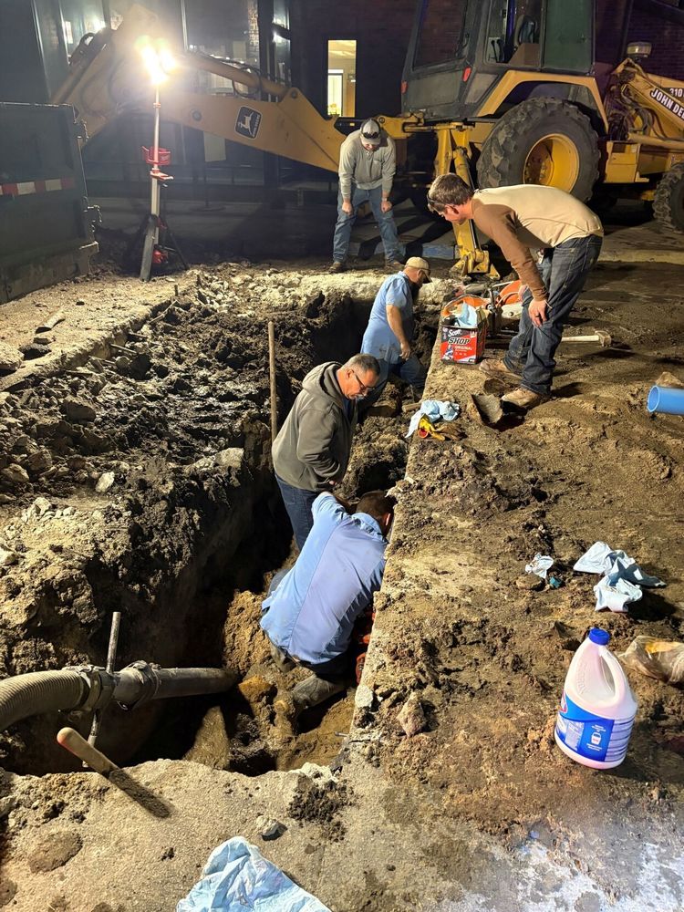 City Water Pipe Bust