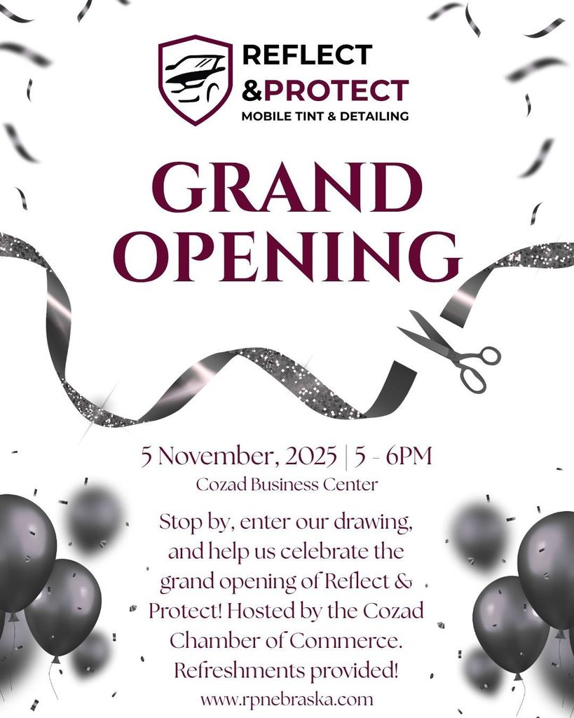 Ribbon Cutting Flyer