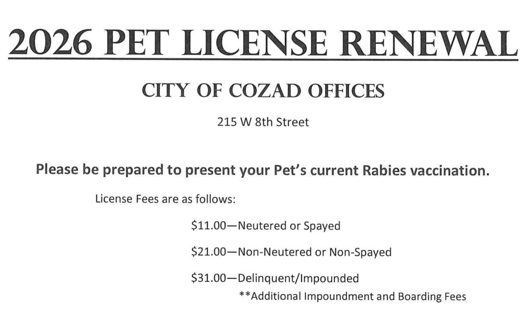 Pet License Renewal