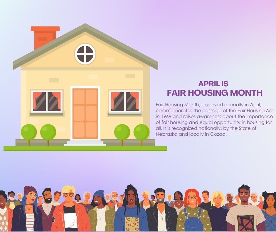 April is Fair Housing Month Poster