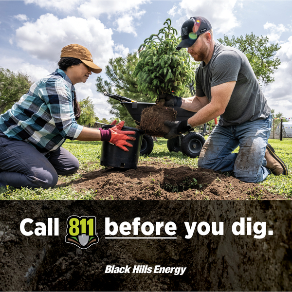 Call 811 before you dig