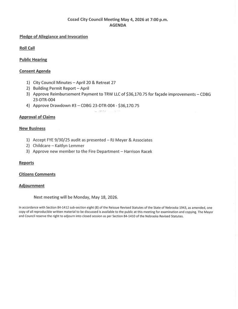 Council Packet 5-4-26