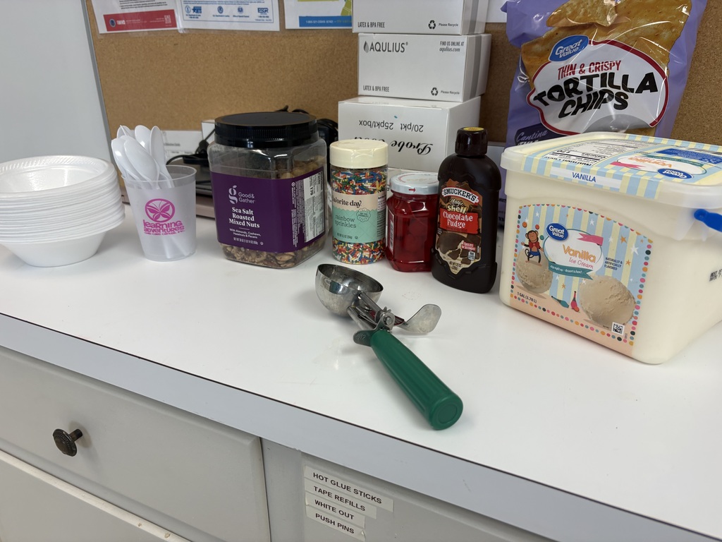 Ice cream bar!
