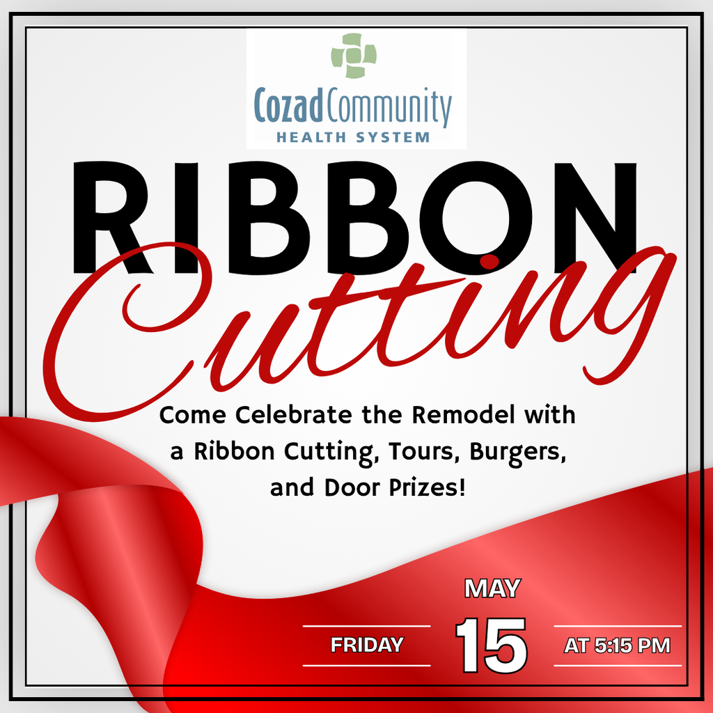 Cozad Community Health Systems Ribbon Cutting