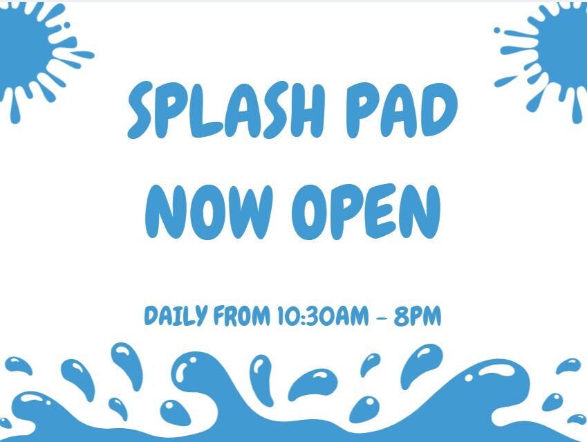 splash pad open