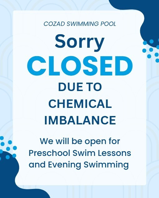 pool closed