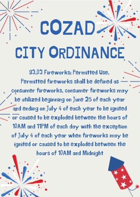 firework ordinance