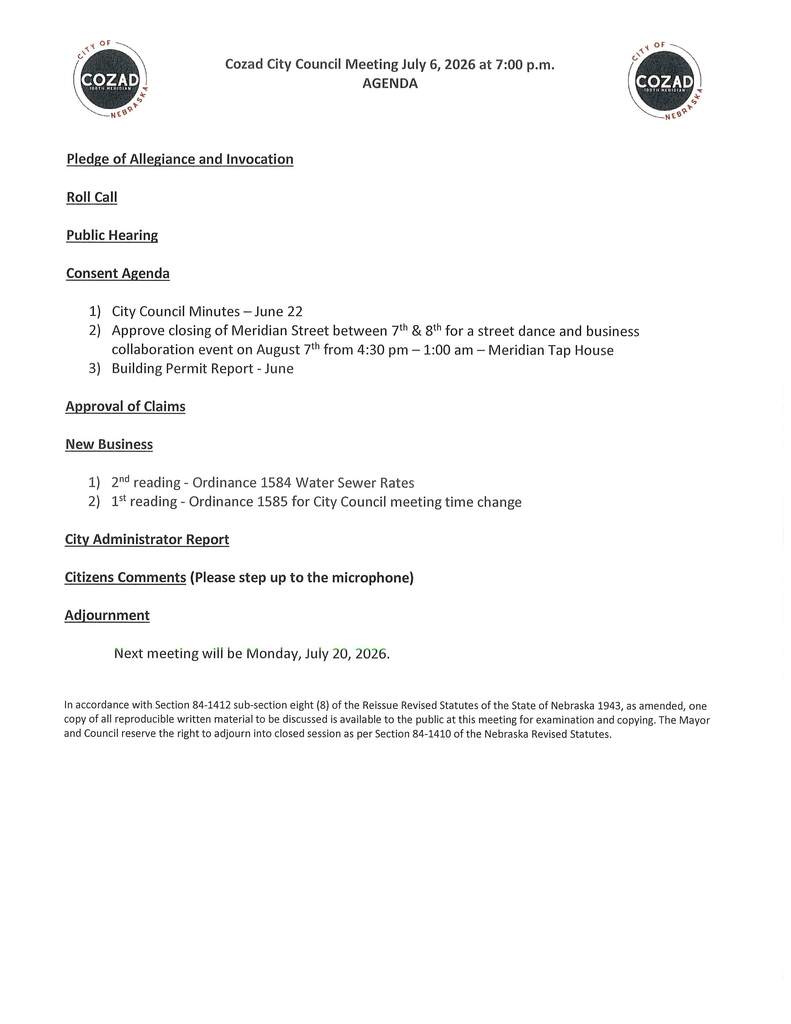 Council Packet 7-6-26