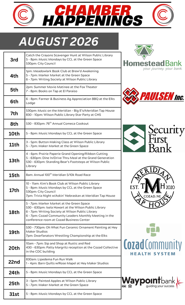 Aug Events