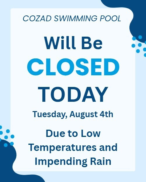 POOL CLOSED