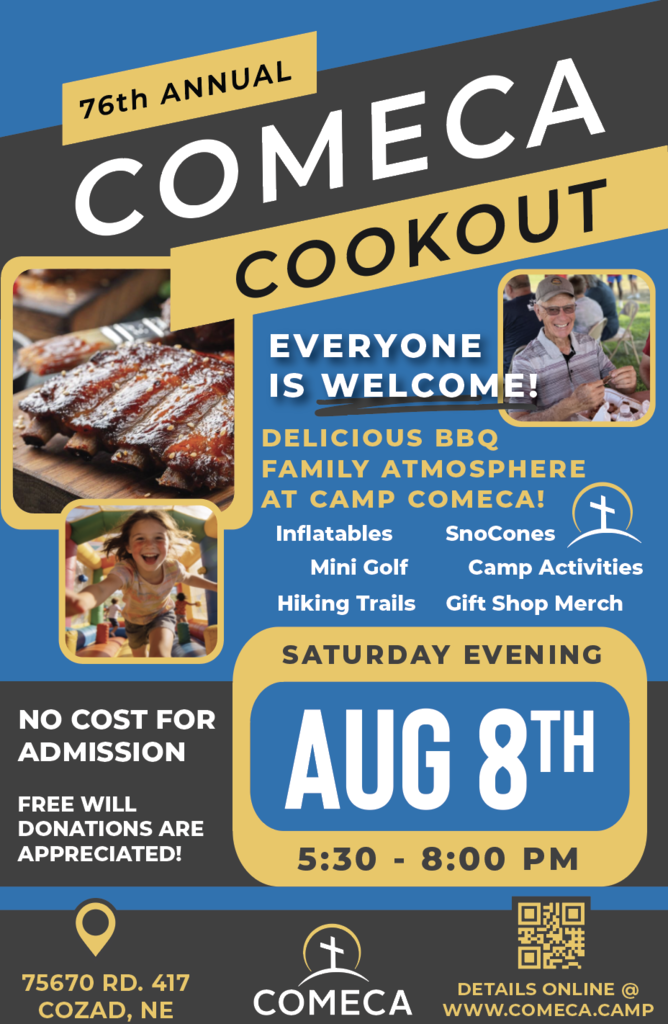 camp comeca cook out
