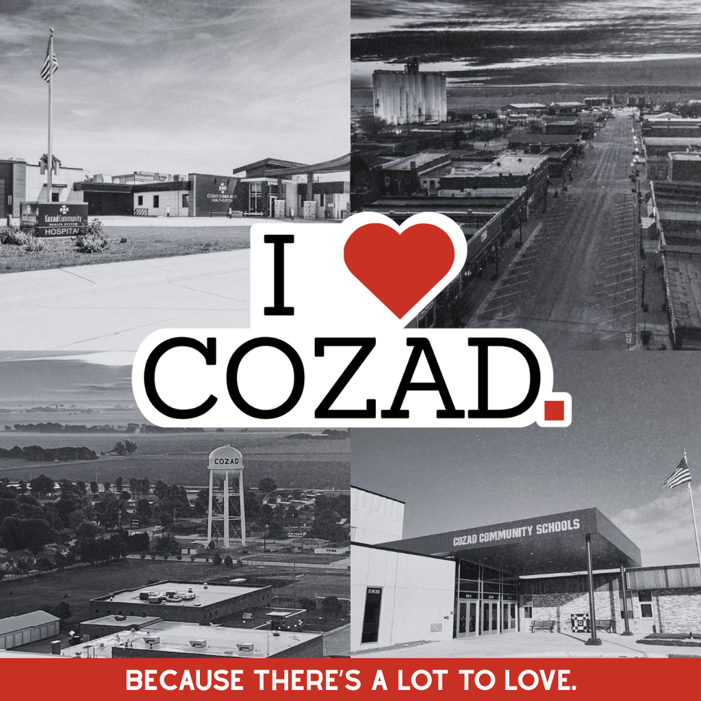 I love Cozad. Because there's a lot to love. 