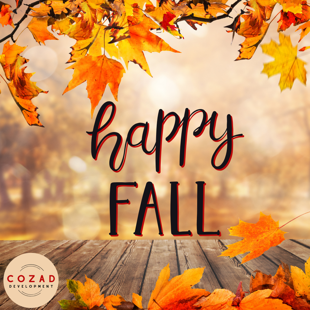 Happy Fall from Cozad Development