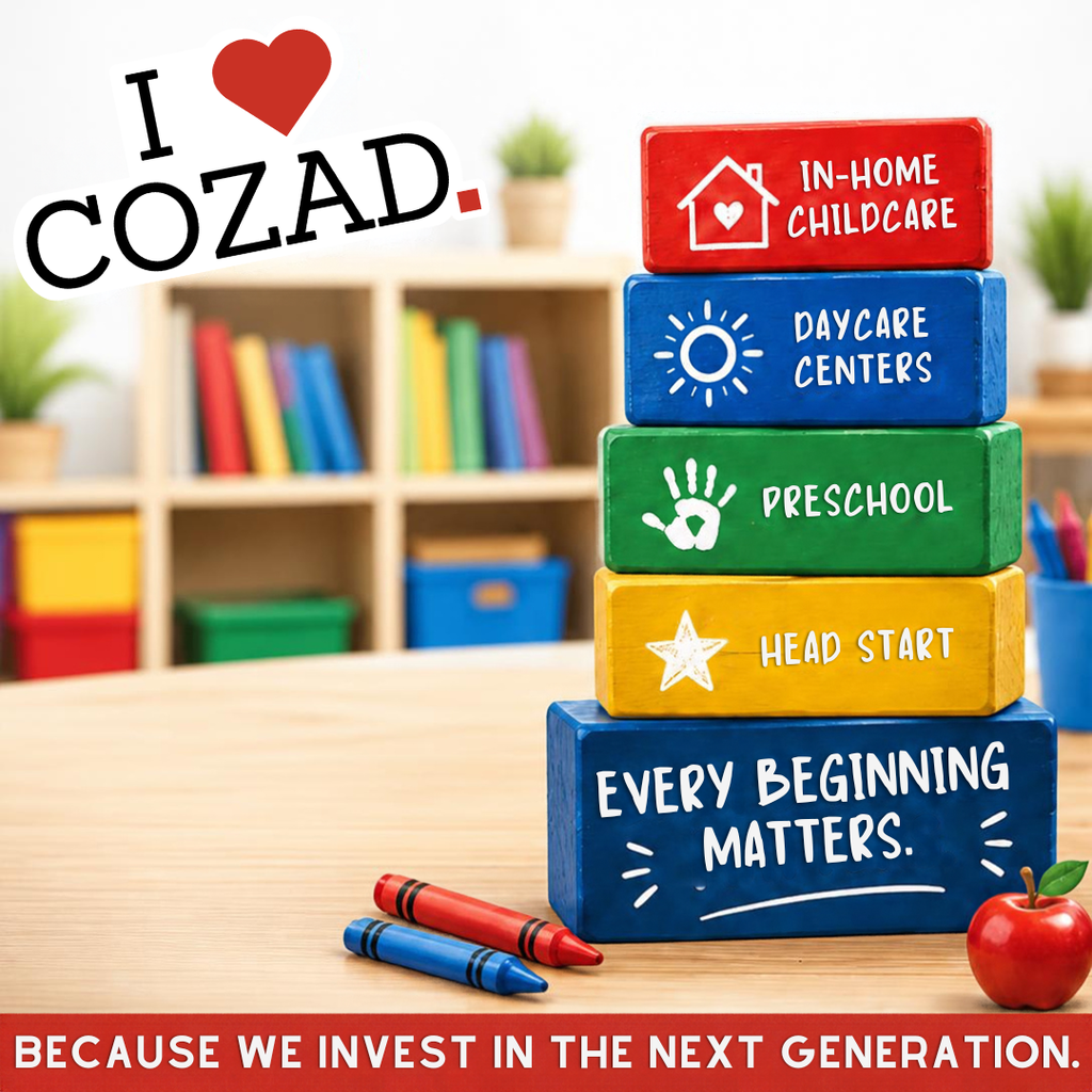 I Love Cozad. Because we invest in the next generation. 