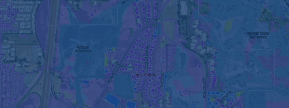 Lane County Flood Risk Map