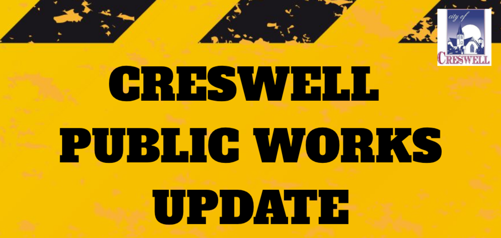 Creswell Public Works Update 9-8-2026