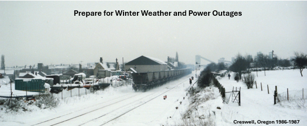 Prepare for Winter  Weather and Power Outages