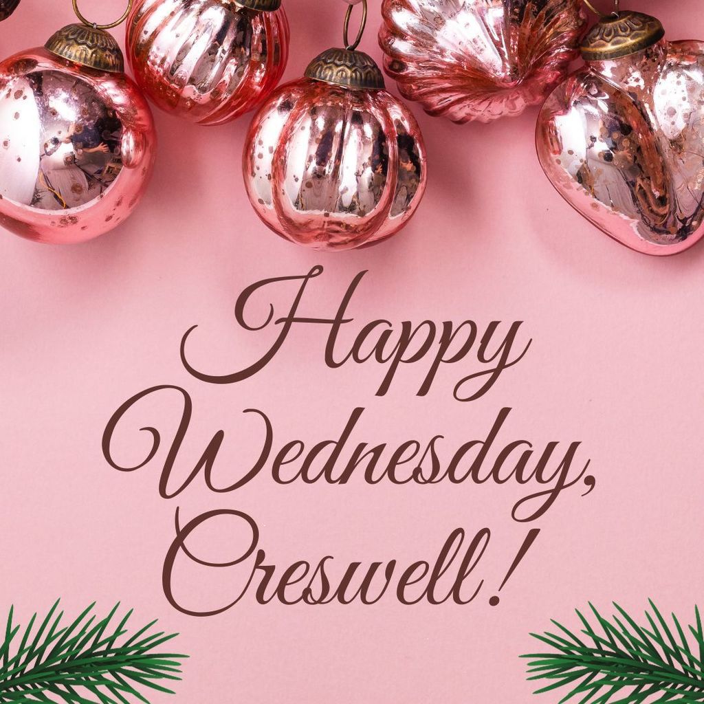 Happy Wednesday, Creswell!