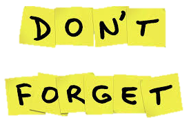 Dont Forget